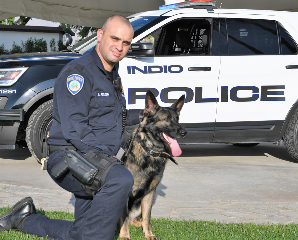 Officer and K-9