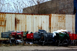 abandoned shopping carts